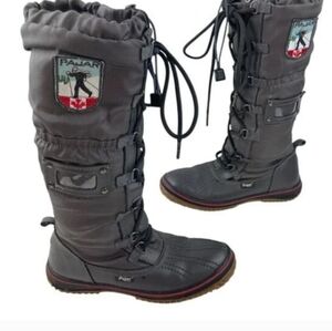 Women Shoes Lace Up Boots